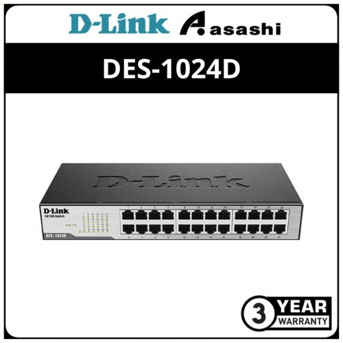 D-Link Des-1024d 24-Port 10/100 Switch