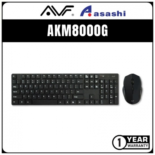 AVF AKM8000G Wireless Combo Keyboard