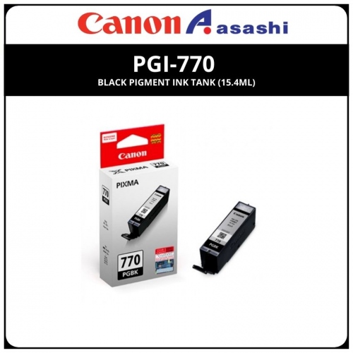 Canon PGI-770 Black Pigment ink tank (15.4ml)
