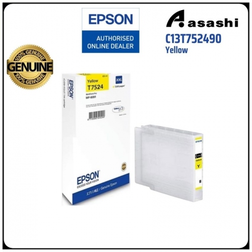 Epson C13T752490 Yellow Ink Cartridge