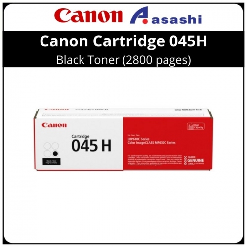 Canon Cartridge 045H Black Toner (2800 pages)