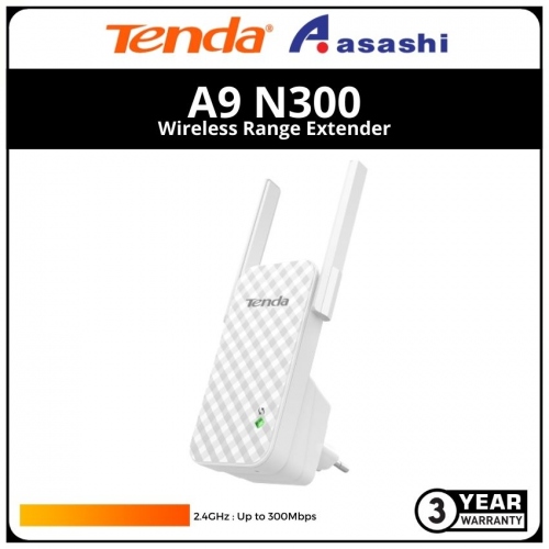 TENDA A9 N300 Mbps Wireless Range Extender
