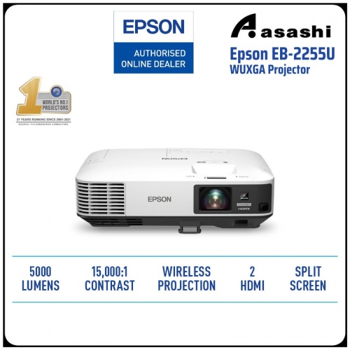 Epson EB-2255U WUXGA 5000Ansi Lumensi Projector