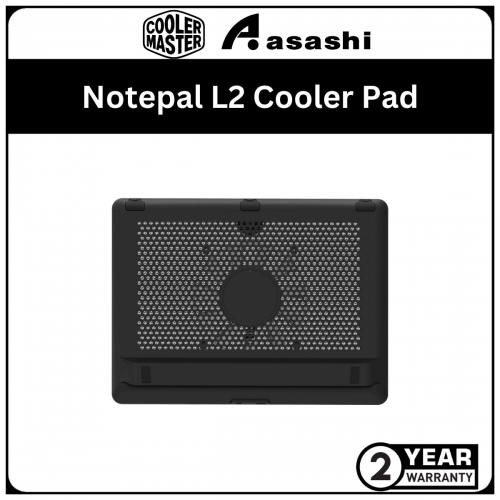 Cooler Master Notepal L2 Cooler Pad — 2 Years Warranty