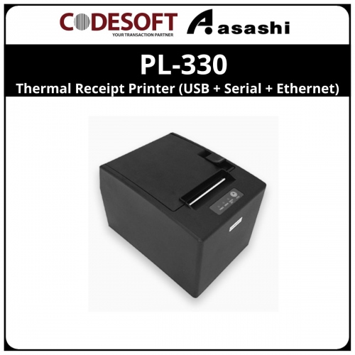 Code Soft PL-330 Thermal Receipt Printer (USB + Serial + Ethernet)