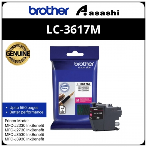 Brother LC-3617M Magenta Ink