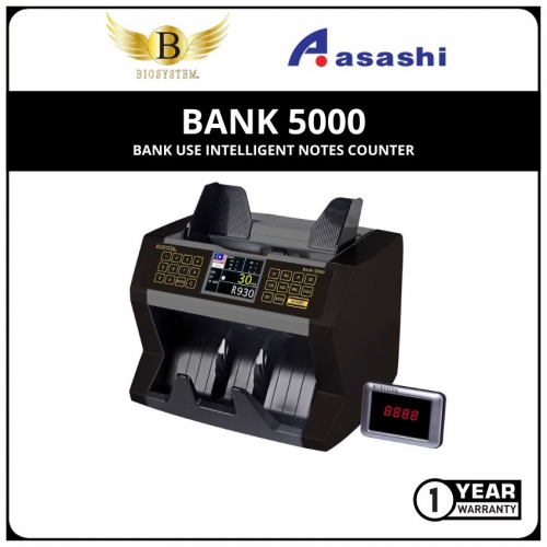 Biosystem Bank 5000 Bank Use Intelligent Notes Counter