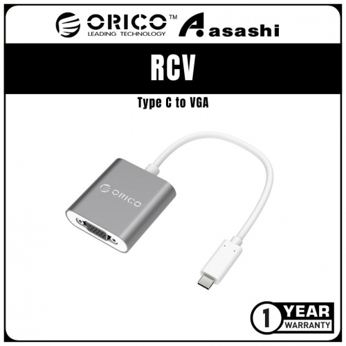 ORICO RCV Aluminium Type C to VGA Converter (1 yrs Limited Hardware Warranty)