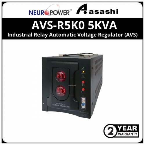 NeuroPower AVS-R5K0 5KVA Industrial Relay Automatic Voltage Regulator (AVS)