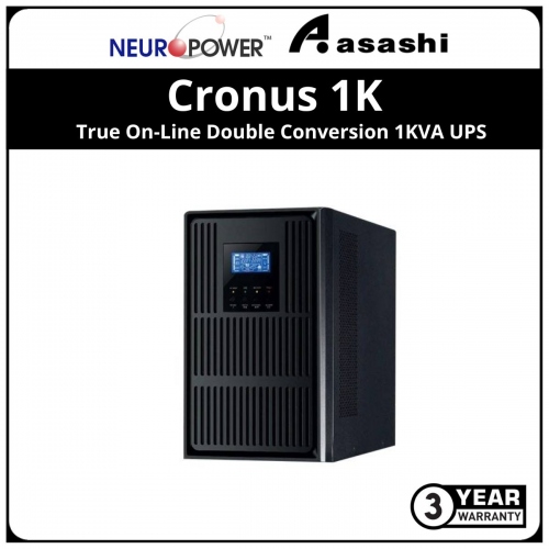 NeuroPower Cronus 1K True On-Line Double Conversion 1KVA UPS