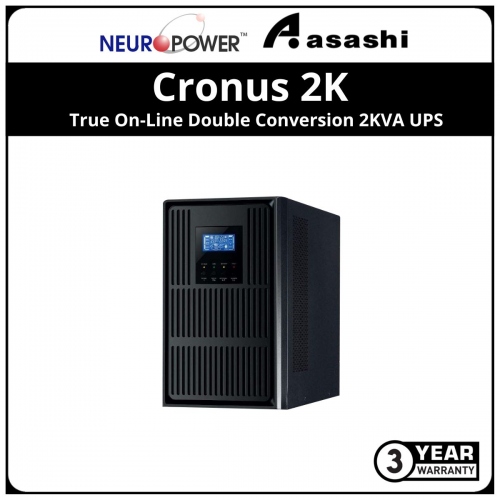 NeuroPower Cronus 2K True On-Line Double Conversion 2KVA UPS