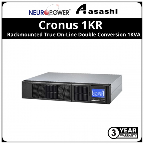 NeuroPower Cronus 1KR Rackmounted True On-Line Double Conversion 1KVA UPS
