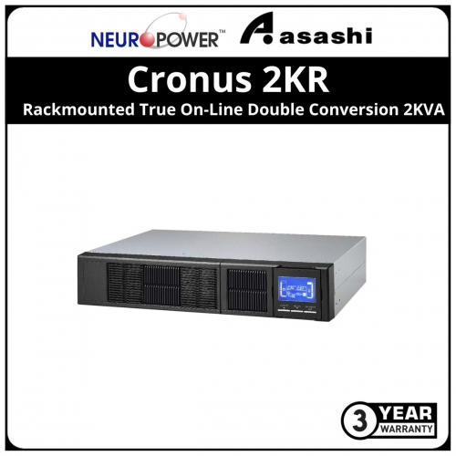 NeuroPower Cronus 2KR Rackmounted True On-Line Double Conversion 2KVA UPS