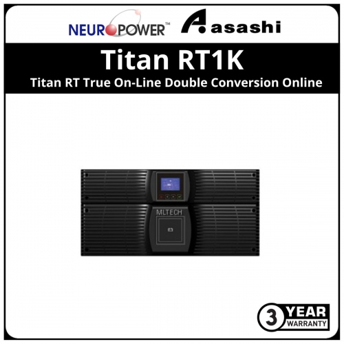 Neuropower Titan RT1K Titan RT True On-Line Double Conversion Online 1000VA UPS