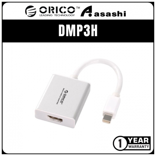 Orico DMP3H Mini Display Port to HDMI Adapter (1 Year Limited Warranty)