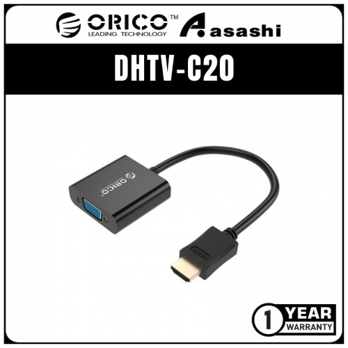 ORICO DHTV-C20 HDMI to VGA Adapter (1 Year Limited Warranty)