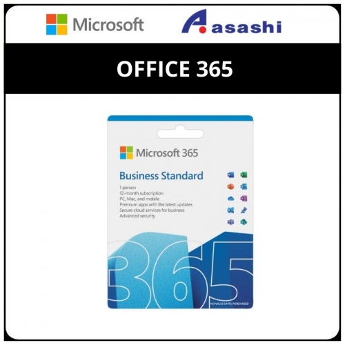 Microsoft 365 Business Standard Cloud License (12 months)