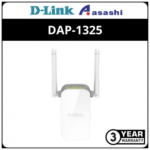 D-Link Dap-1325 Wireless N Range Extender N300 & Universal Repeater with 2 Ext Antenna & LAN