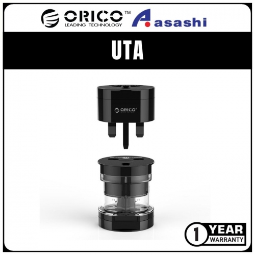 ORICO UTA Worldwide All-in-one Plug Adapter (1 months Limited Hardware Warranty)