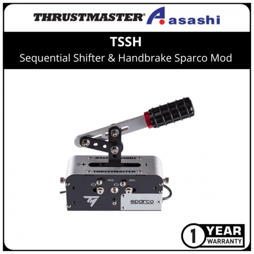 Thrustmaster TSSH Sequential Shifter & Handbrake Sparco Mod (1 Yrs Limited Hardware Warranty)