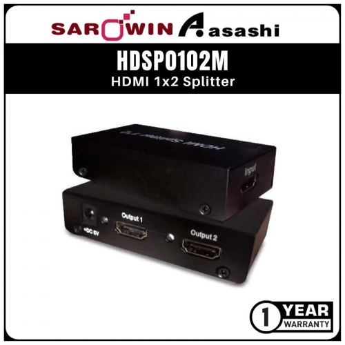 SAROWIN HDSP0102M HDMI 1x2 Splitter (v1.3)