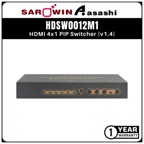 SAROWIN HDSW0012M1 HDMI 4x1 PIP Switcher (v1.4)