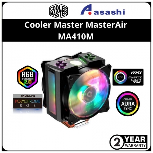 Cooler Master MasterAir MA410M CPU Air Cooler - 2 Years Warranty