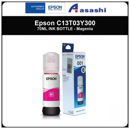 Epson C13T03Y300 70ML INK BOTTLE - Magenta