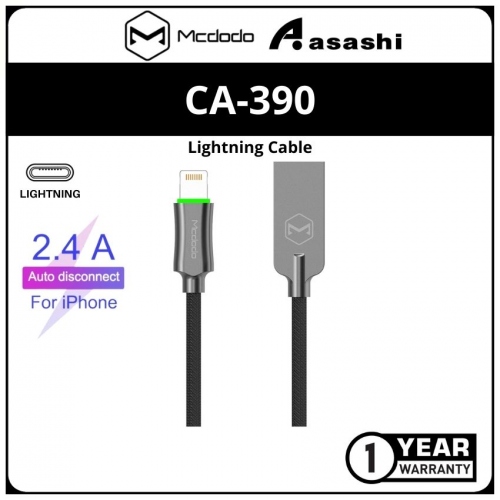 Mcdodo Auto Disconnect 2.4A Lightning Cable 1.2M (Grey) CA-3901