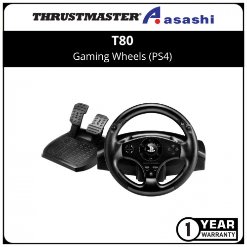Thrustmaster T80 Gaming Wheels (PS4) (1 Yrs Limited Hardware Warranty)