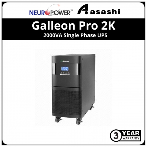 Neuropower Galleon Pro 2K 2000VA Single Phase UPS