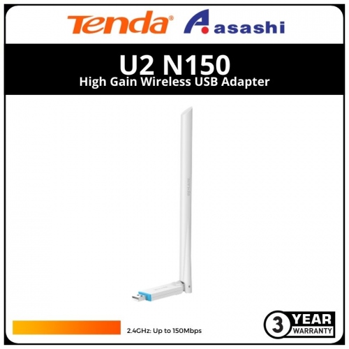 Tenda U2 N150 High Gain Wireless USB Adapter