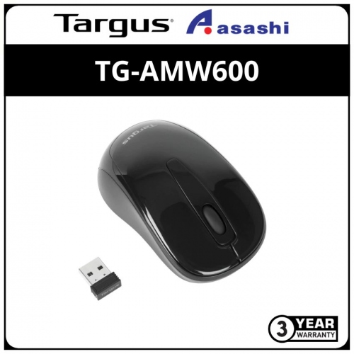 Targus (TG-AMW600-Black) Wireless Optical Mouse (1 yrs Manufacturer Warranty)
