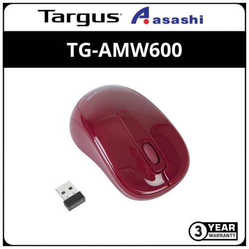 Targus (TG-AMW600-Red) Wireless Optical Mouse (1 yrs Manufacturer Warranty)