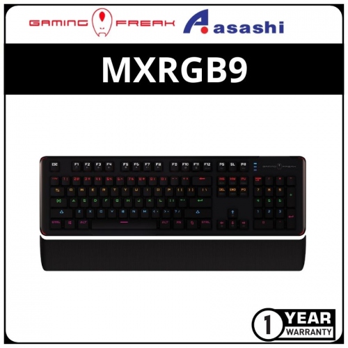 Gaming Freak MXRGB9 Mechanical Gaming Keyboard - Brown Switch GK-MXRGB9-BR
