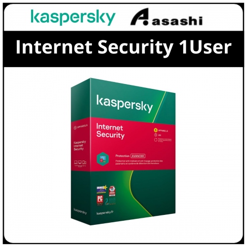 Kaspersky Internet Security 1User 1Year