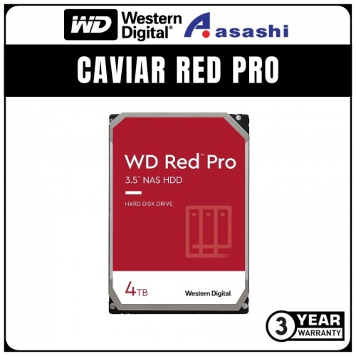 WD 4TB Caviar Red Pro 3.5