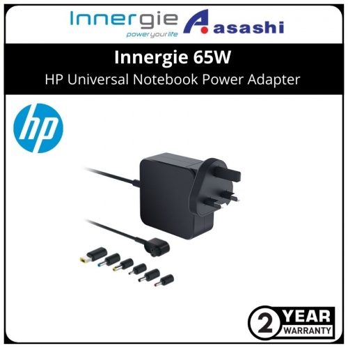 Innergie 65W HP Universal Notebook Power Adapter (ADP-65DW DZDB)