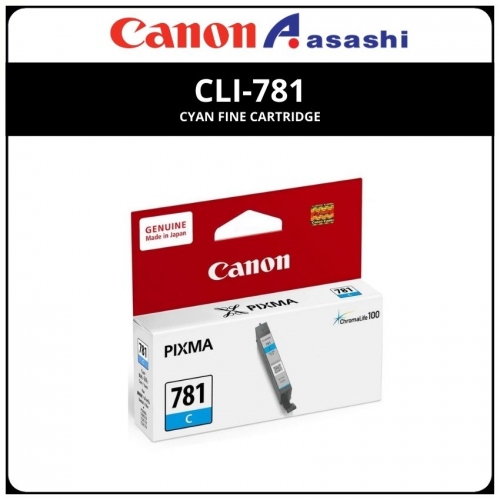 Canon CLI-781 Cyan Fine Cartridge