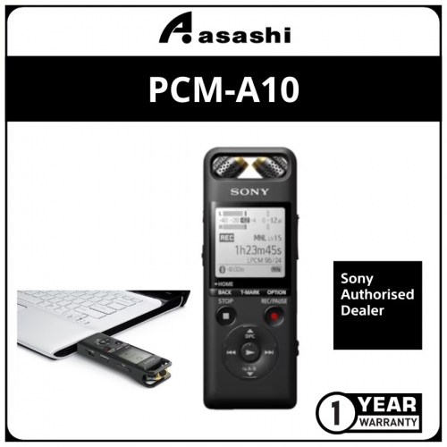 Sony PCM-A10//C Linear PCM Recorder (1 yr Manufacturer Warranty)