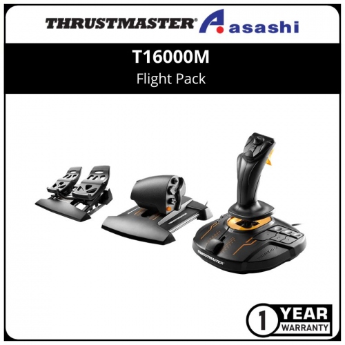 Thrustmaster T16000M Flight Pack (1 Yrs Limited Hardware Warranty)