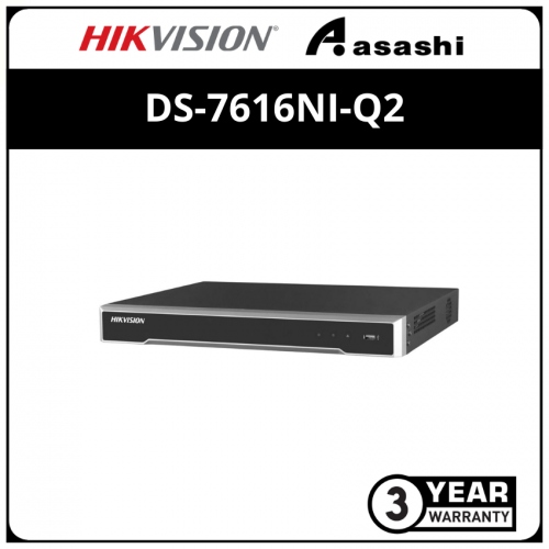 Hikvision DS-7616NI-Q2 16Channel 8MP Network Video Recorder (W/O HDD)