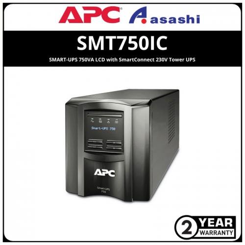 APC SMT750IC SMART-UPS 750VA LCD with SmartConnect 230V Tower UPS