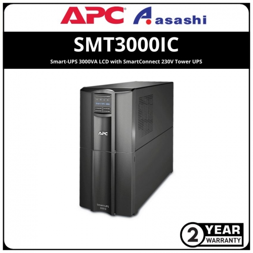APC SMT3000IC Smart-UPS 3000VA LCD with SmartConnect 230V Tower UPS