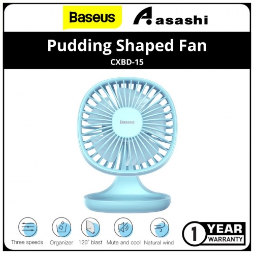 Baseus CXBD-15(BL) Pudding Shaped Fan