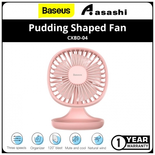 Baseus CXBD-04(PNK) Pudding Shaped Fan