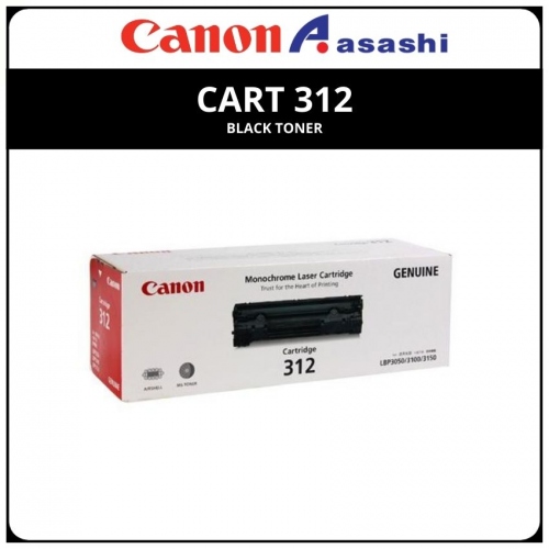 Canon Cart 312 Black Toner