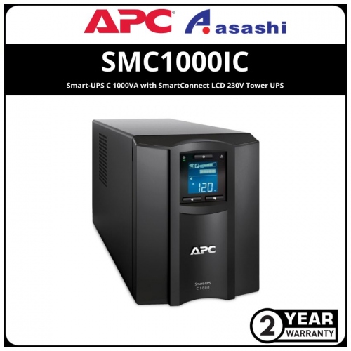 APC SMC1000IC Smart-UPS C 1000VA with SmartConnect LCD 230V Tower UPS
