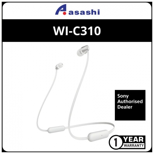 Sony WI-C310/White Wireless In-Ear Headphone (1 yrs Manufacturer Warranty)