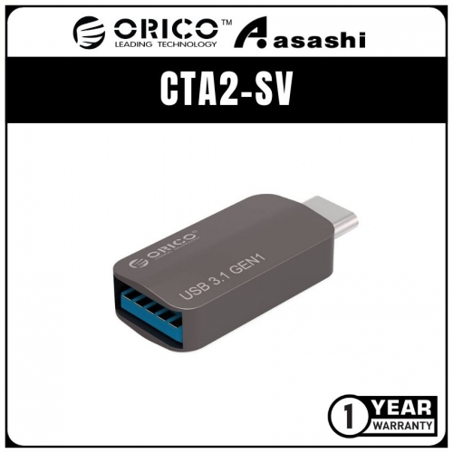 ORICO CTA2‐SV 3A Type-C to USB-A Charger & Sync OTG Adapter (1 yrs Limited Hardware Warranty)